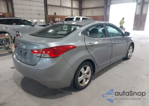 2013 Hyundai Elantra Gls z USA, uszkodzony, nr VIN KMHDH4AE6DU552043